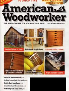 American Woodworker — December-January 2010 #145