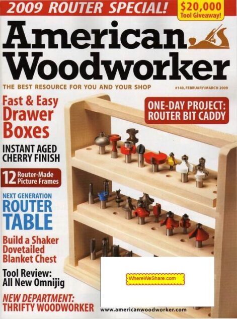 American Woodworker — February-March 2009 #140
