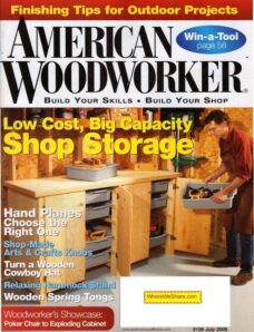 American Woodworker — July 2008 #136