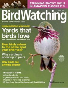 BirdWatching – April 2012