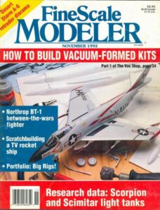 FineScale Modeler — November 1992 #7