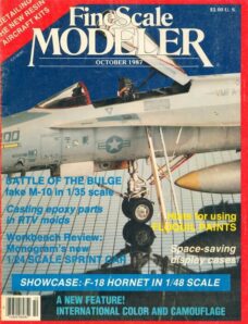 FineScale Modeler — October 1987 #5