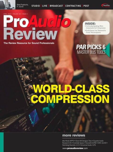 Pro Audio Review — April 2012