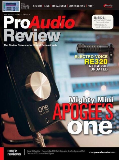 Pro Audio Review – March 2011