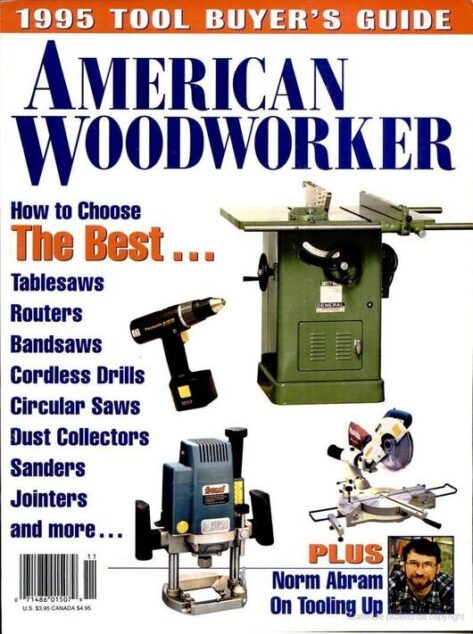 American Woodworker — 1995 TOOL BUYER’S GUIDE  #41