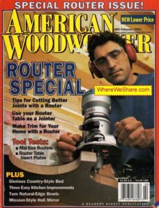 American Woodworker – February 2001 #85