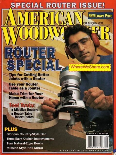 American Woodworker — February 2001 #85