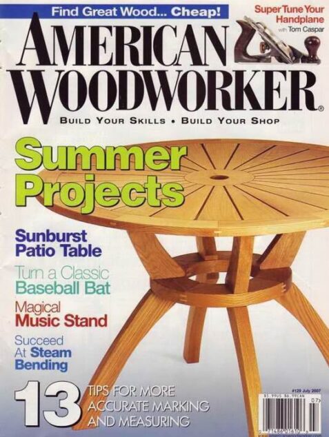 American Woodworker — July 2007 #129