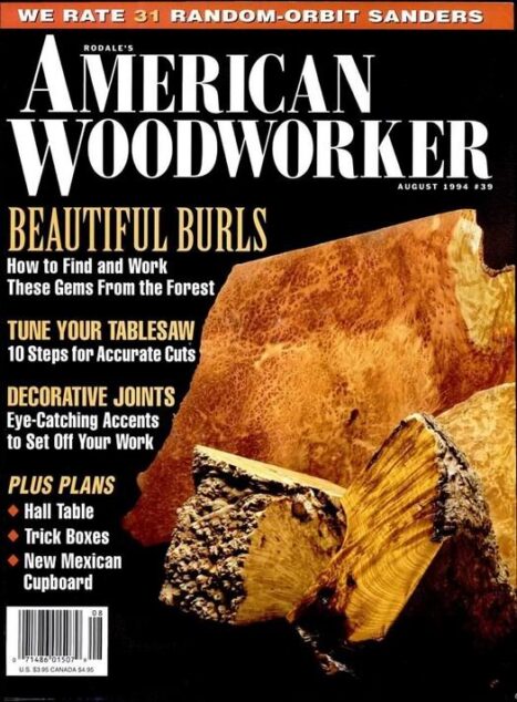 American Woodworker — July-August 1994  #39