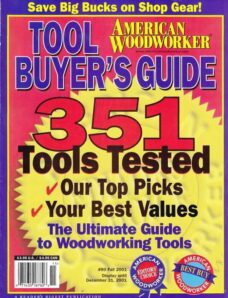 American Woodworker — Tool Buyers Guide — December 2001
