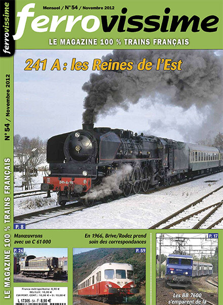 Ferrovissime (French) – November 2012 #54