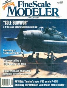FineScale Modeler — January 1994 #1