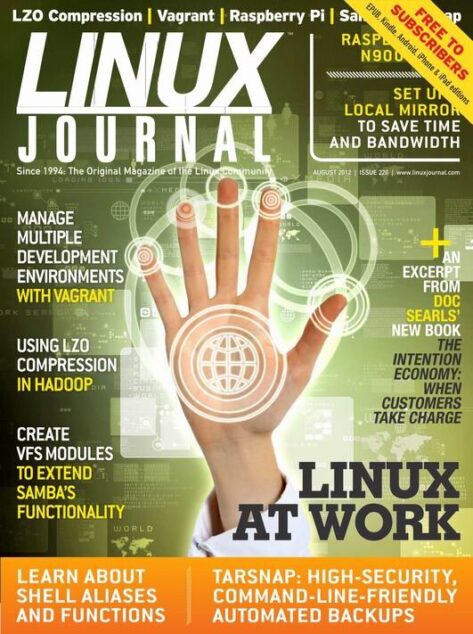Linux Journal – August 2012 #220