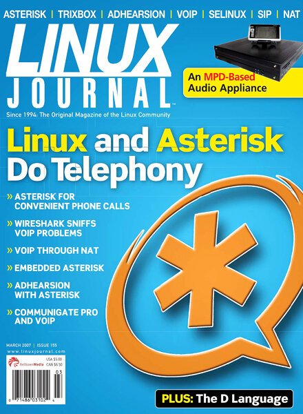 Linux Journal — March 2007 #155