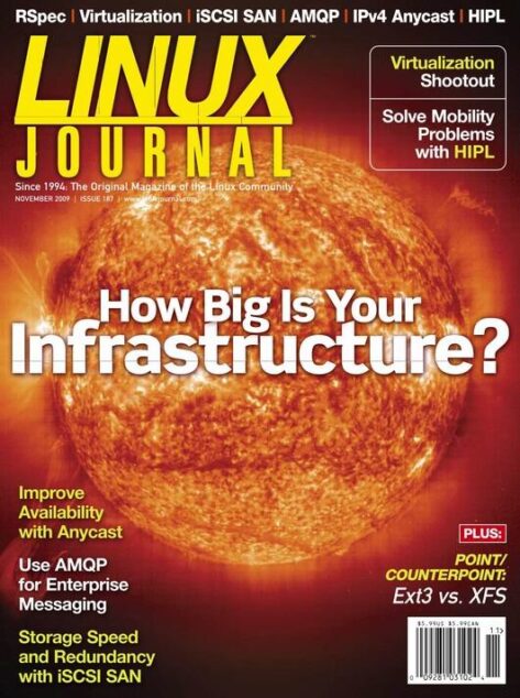 Linux Journal – November 2009 #187