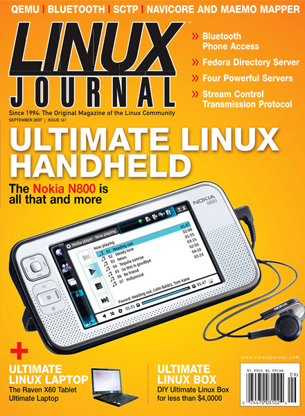 Linux Journal — September 2007 #161