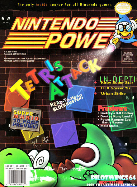 Nintendo Power — August 1996 #87