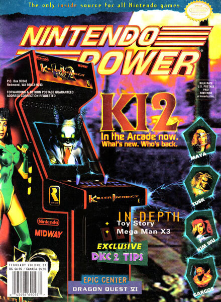 Nintendo Power – February 1996 #81