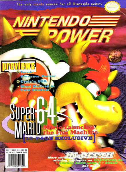 Nintendo Power – September 1996 #88