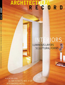 Architectural Record – September 2005