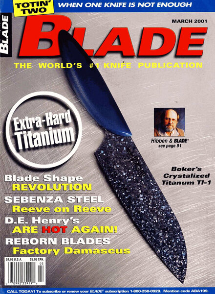 Blade – March 2001