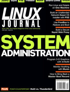 Linux Journal — April 2009 #180