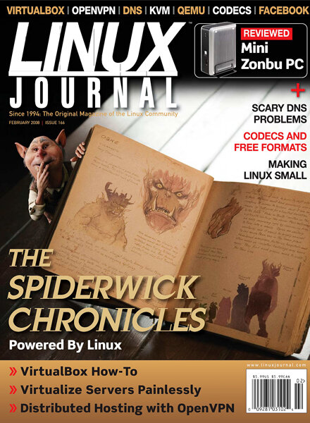 Linux Journal —  February 2008 #166