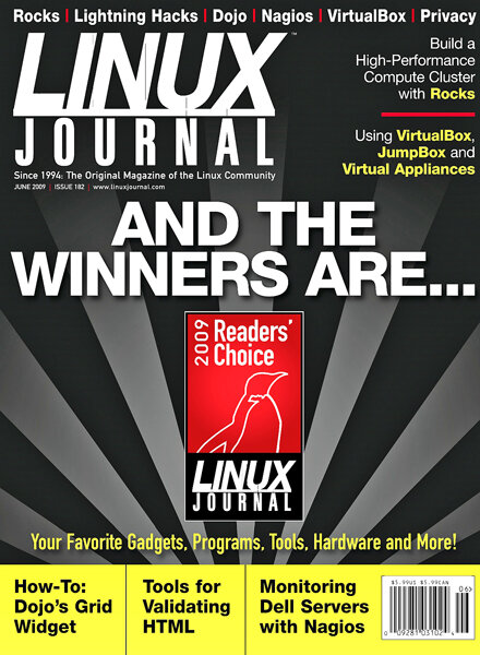 Linux  Journal – June 2009 #182