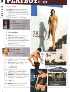 Playboy (Germany) — January 2004