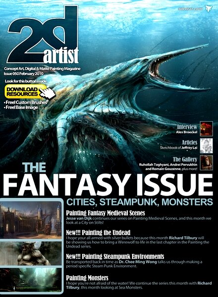 2D Artist — Issue 50, Febraury 2010