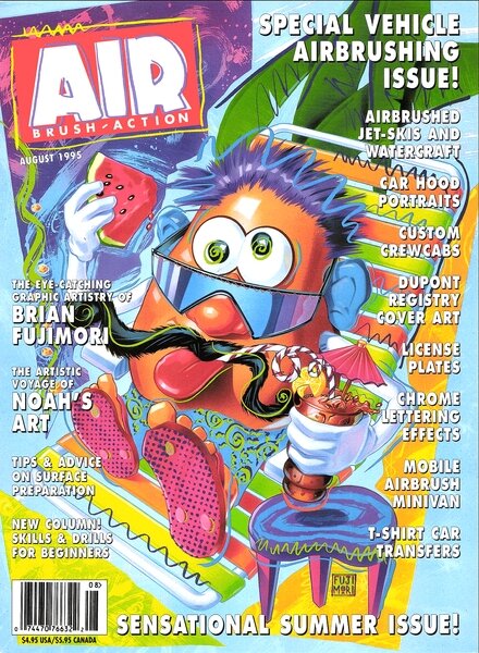 Airbrush Action — July-August 1995