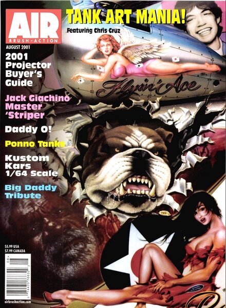 Airbrush Action – July-August 2001