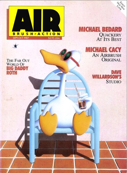 Airbrush Action — September-October 1987