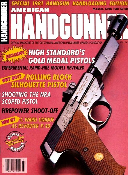 American Handgunner – March-April 1981