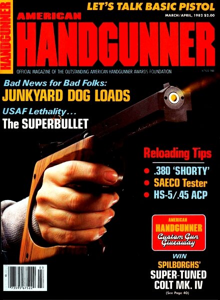 American Handgunner – March-April 1982