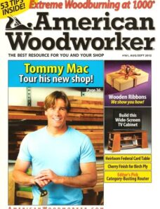 American Woodworker — August-September 2012 #161