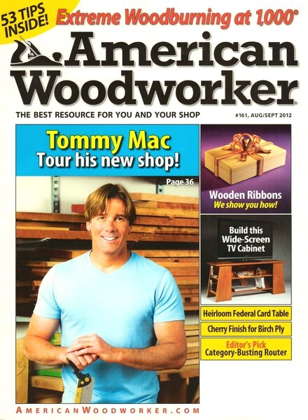 American Woodworker – August-September 2012 #161