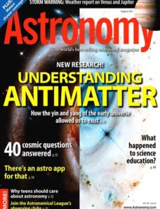 Astronomy — August 2011