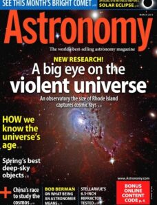 Astronomy — March 2013