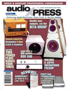 AudioXpress — April 2002