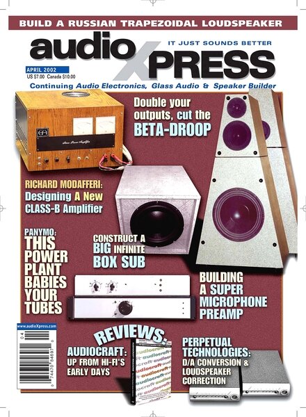 AudioXpress – April 2002