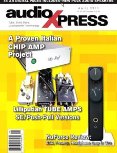 AudioXpress — April 2011