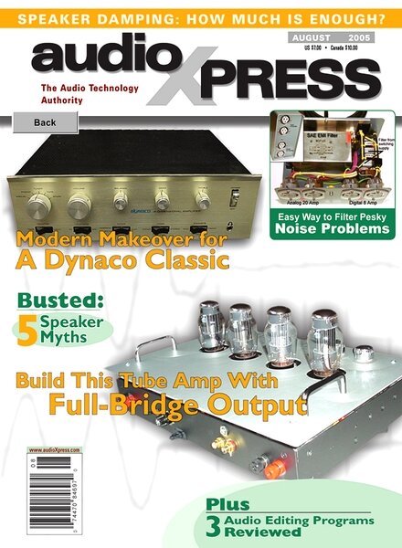 AudioXpress — August 2005
