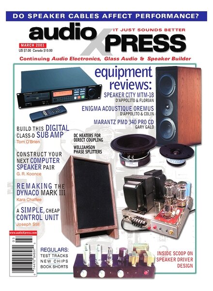 AudioXpress – March 2001