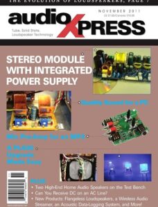 AudioXpress – November 2011