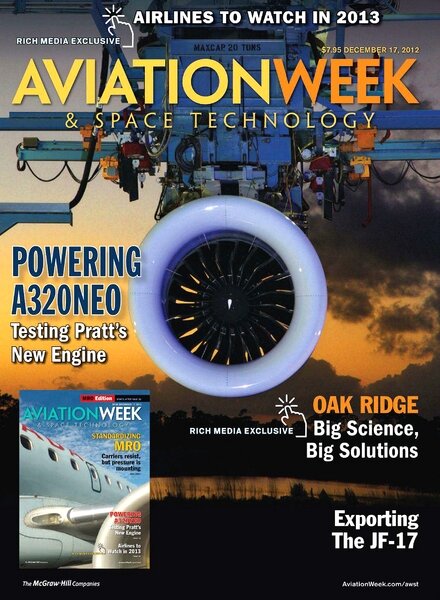 Aviation Week & Space Technology – 17 December 2012