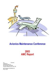 Avionics maintenance 2003