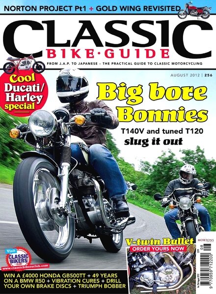 Classic Bike Guide (UK) – August 2012