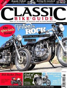 Classic Bike Guide (UK) — March 2011