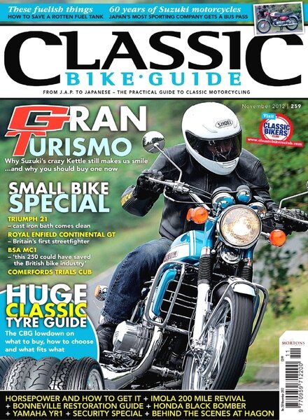 Classic Bike Guide (UK) — November 2012